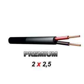   Thunder S232 Prémium gumírozott hangfalkábel, OFC (2×2,5 mm2)
