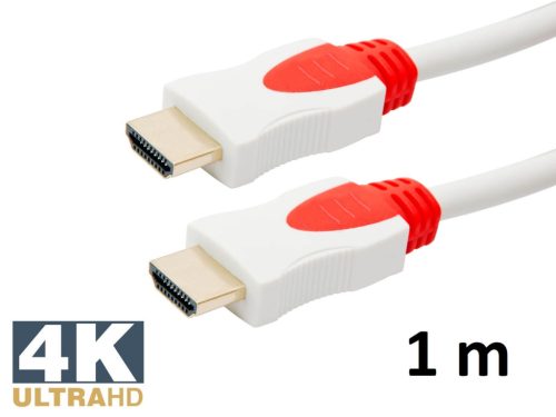 Thunder HDM12-1M HDMI kábel - 3D / FULL HD, aranyozott dugók, 1m
