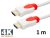 Thunder HDM12-1M HDMI kábel - 3D / FULL HD, aranyozott dugók, 1m
