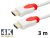 Thunder HDM12-3M HDMI kábel - 3D / FULL HD, aranyozott dugók, 3m