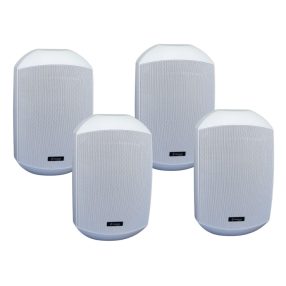   Thunder RWBT-6W Aktív fali hangfal Szett, 4x30W, 6,5" - fehér