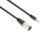 Vonyx CX318-05 sztereo jelkábel (3,5 mm Sztereo Jack - XLR papa) - (0,5 m)