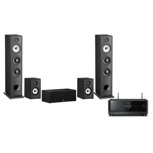Yamaha RX-V6A + Triangle Borea BR08 5.0 házimozi szett, fekete