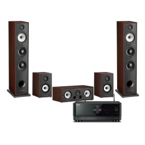   Yamaha RX-V6A + Triangle Borea BR08 5.0 házimozi szett, dió